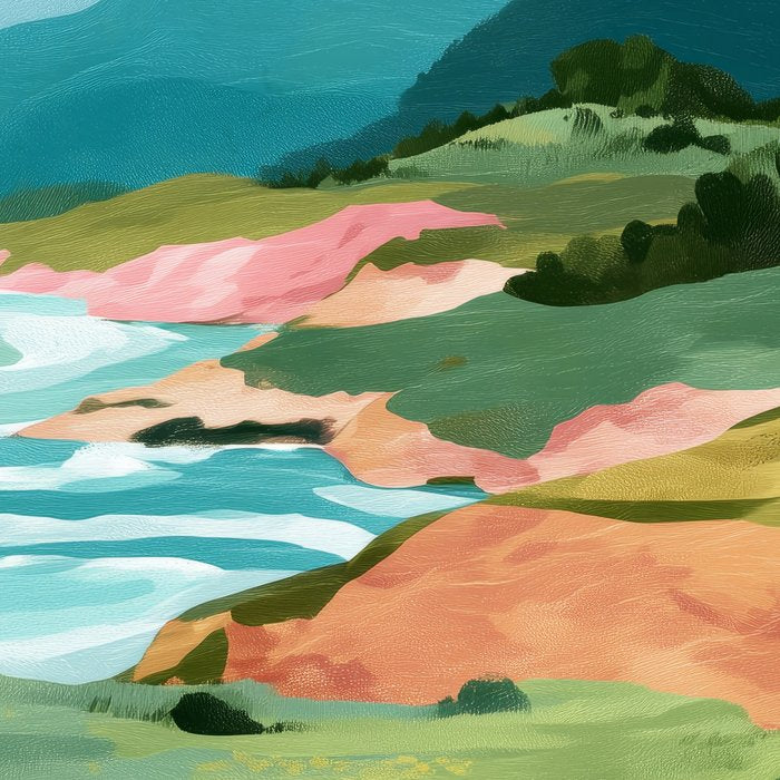 Meadow by the Sea Coffee Mug Gallery Image 2
