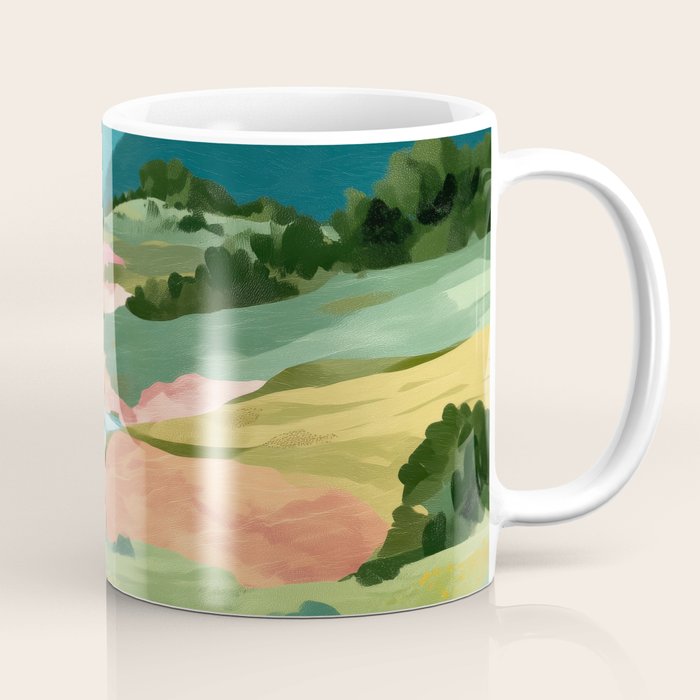 Meadow by the Sea Coffee Mug Gallery Image 1