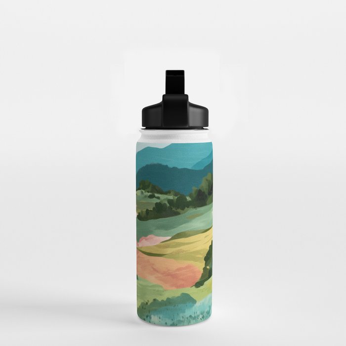 Meadow by the Sea Water Bottle Gallery Image 2
