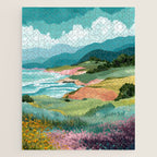Meadow by the Sea Jigsaw Puzzle Gallery Image 1