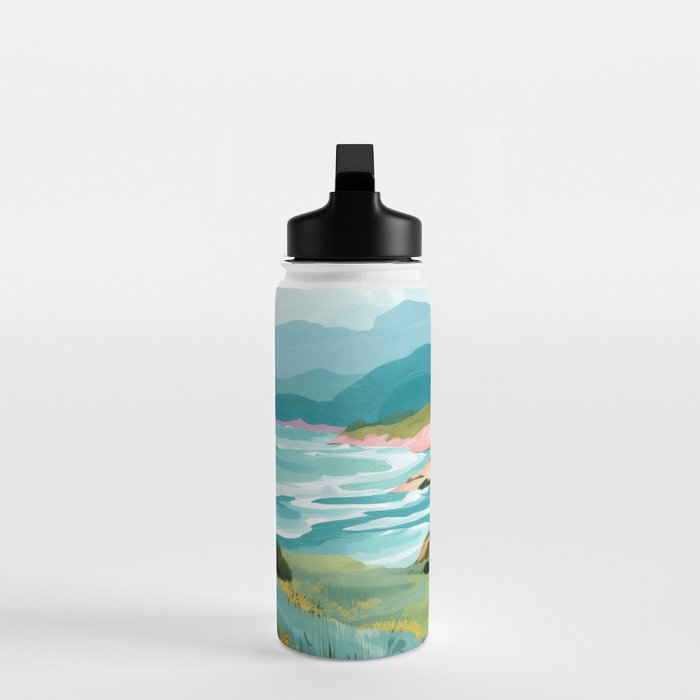 Meadow by the Sea Water Bottle Gallery Image 3