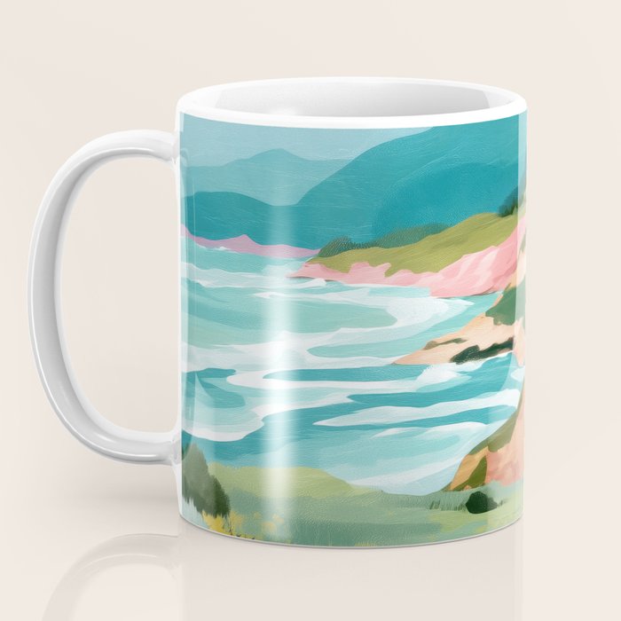 Meadow by the Sea Coffee Mug Gallery Image 3