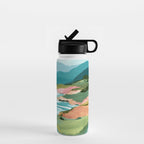 Meadow by the Sea Water Bottle Gallery Image 1