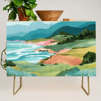 Meadow by the Sea Credenza Gallery Image 1