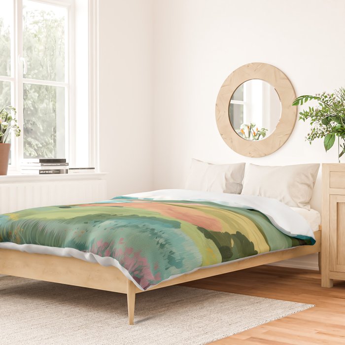Meadow by the Sea Duvet Cover Gallery Image 2