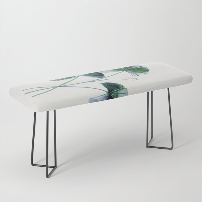 Water lily leaves Bench Gallery Image 1