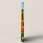 California Wildflower Poppy Superbloom iPhone Case Gallery Image 2