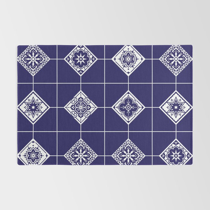 Talavera Mexican Tile - Porcelain Palette Rug Gallery Image 2