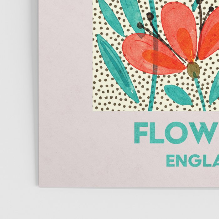 Retro Wall Art | London Flower Market | Matisse Print | Printable Poster Gallery Image 3