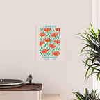 Retro Wall Art | London Flower Market | Matisse Print | Printable Poster Gallery Image 2