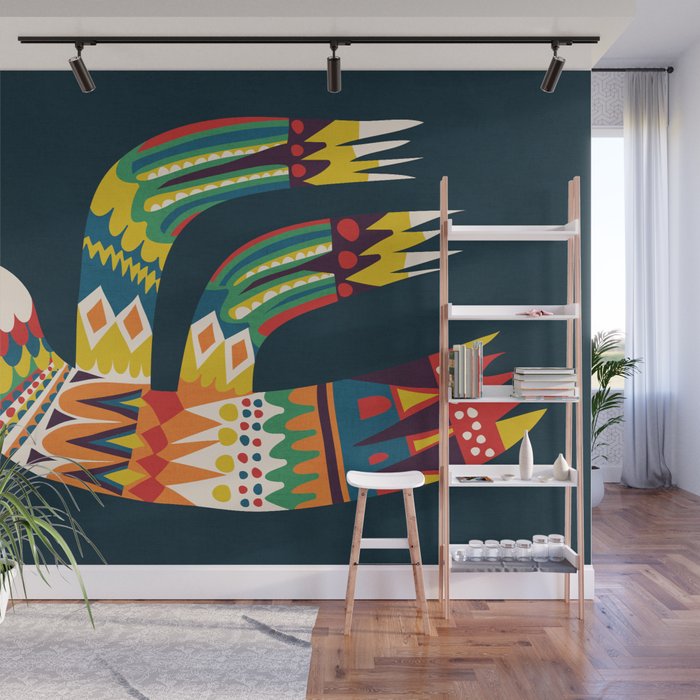 Native Bird Wall Mural Gallery Image 1