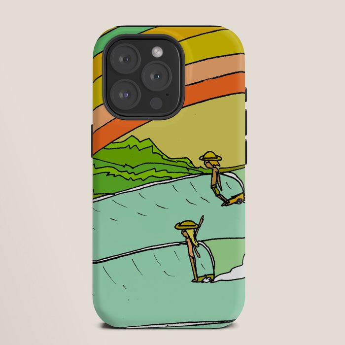 Surf Paradise Rainbow of Happiness iPhone Case Gallery Image 2