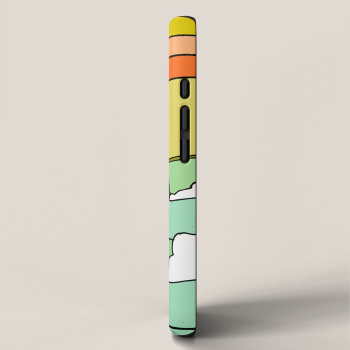 Surf Paradise Rainbow of Happiness iPhone Case Gallery Image 2