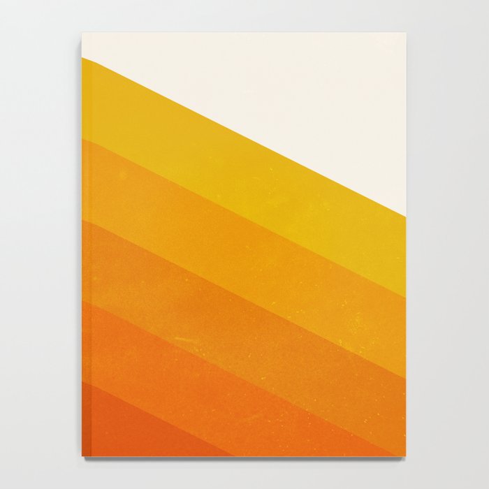 Chevron Waves: Retro Summer Edition Notebook Gallery Image 4