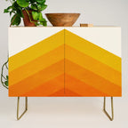 Chevron Waves: Retro Summer Edition Credenza Gallery Image 1