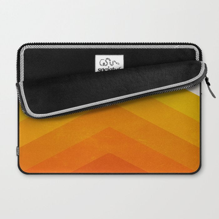 Chevron Waves: Retro Summer Edition Laptop Sleeve Gallery Image 2