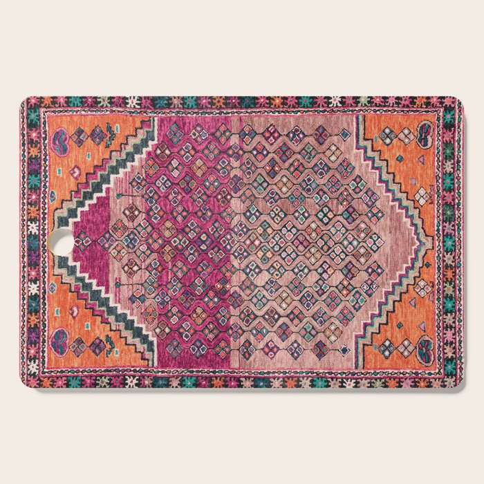 Traditional Moroccan Berber Artwork Design E17 Cutting Board Gallery Image 1
