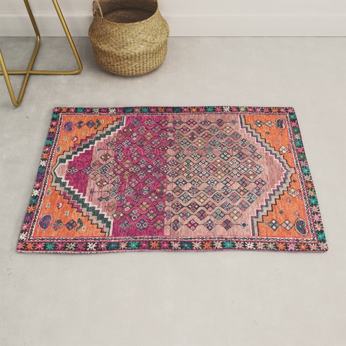 Traditional Moroccan Berber Artwork Design E17 Rug Gallery Image 1