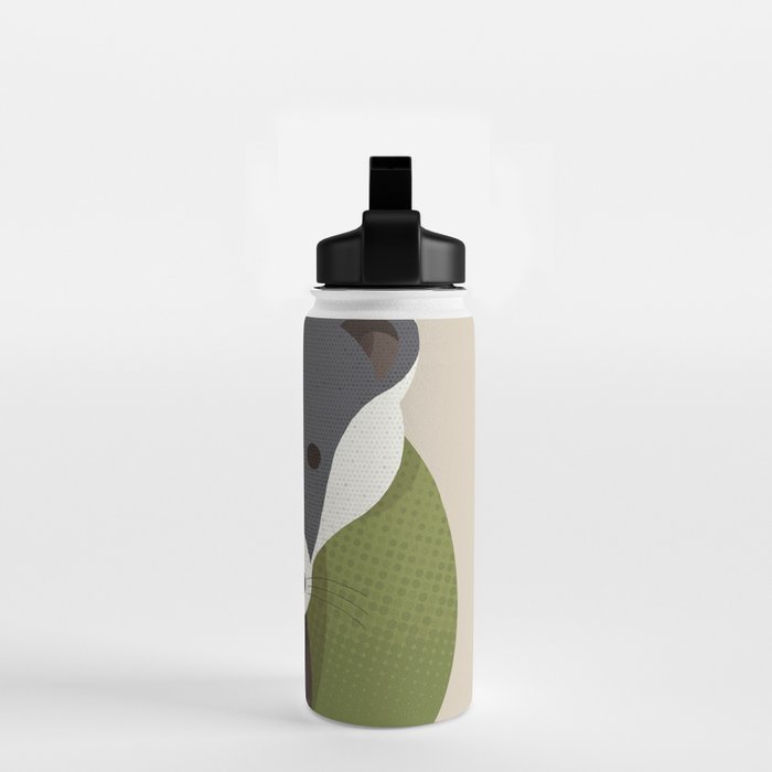 Whimsy Badger Water Bottle Gallery Image 2