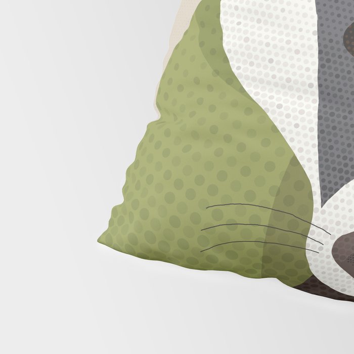 Whimsy Badger Pillow Sham Gallery Image 4