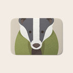 Whimsy Badger Bath Mat Gallery Image 1