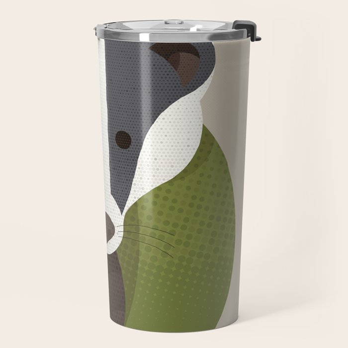 Whimsy Badger Travel Mug Gallery Image 2
