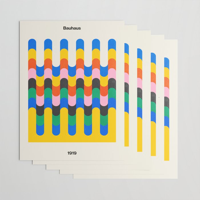 Alignment: Bauhaus 1919 Exhibition 04 Wrapping Paper Gallery Image 3