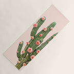 CACTUS AND ROSES Yoga Mat Gallery Image 1