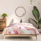 Mexican Axolotls Watercolor Comforter Gallery Image 3