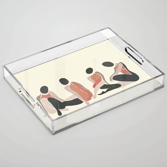 Woman Forms Acrylic Tray Gallery Image 1