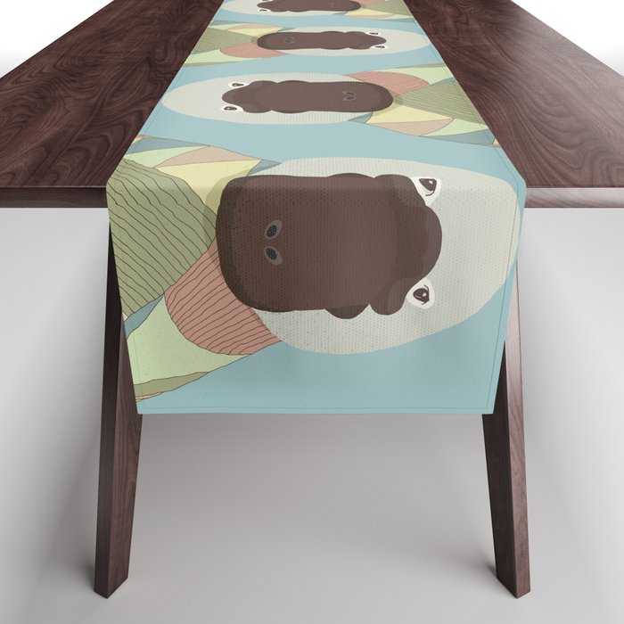Whimsical Platypus II Table Runner Gallery Image 1