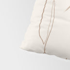 Minimal Line Art Nude 2 Pillow Sham Gallery Image 4