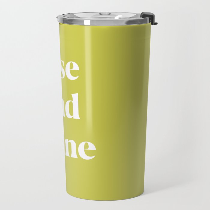 Rise And Shine Lime Travel Mug Gallery Image 2