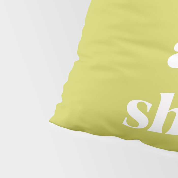Rise And Shine Lime Pillow Sham Gallery Image 4