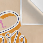 Go Get 'Em Tiger - Melon Wall Tapestry Gallery Image 3