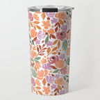 Simple colorful floral CWP Travel Mug Gallery Image 1