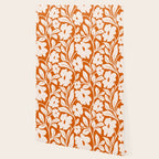 Tropical Vines Pattern - Terracotta Wallpaper Gallery Image 2
