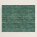 Boho Old Market Textile in Green Jigsaw Puzzle Gallery Image 1