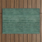 Boho Old Market Textile in Green Outdoor Rug Gallery Image 1