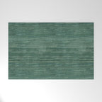 Boho Old Market Textile in Green Welcome Mat Gallery Image 1