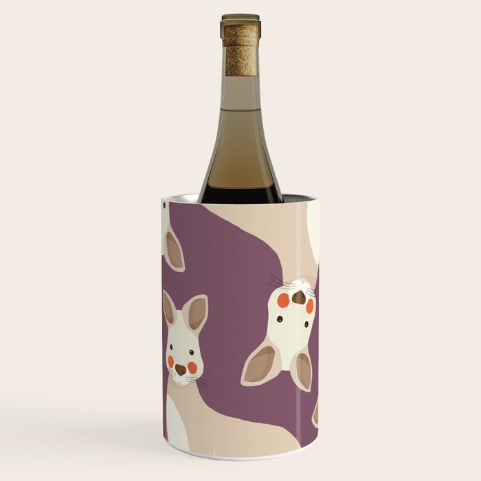 Kangaroo, Animal Portrait Wine Chiller Gallery Image 1
