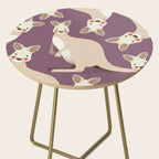 Kangaroo, Animal Portrait Side Table Gallery Image 2