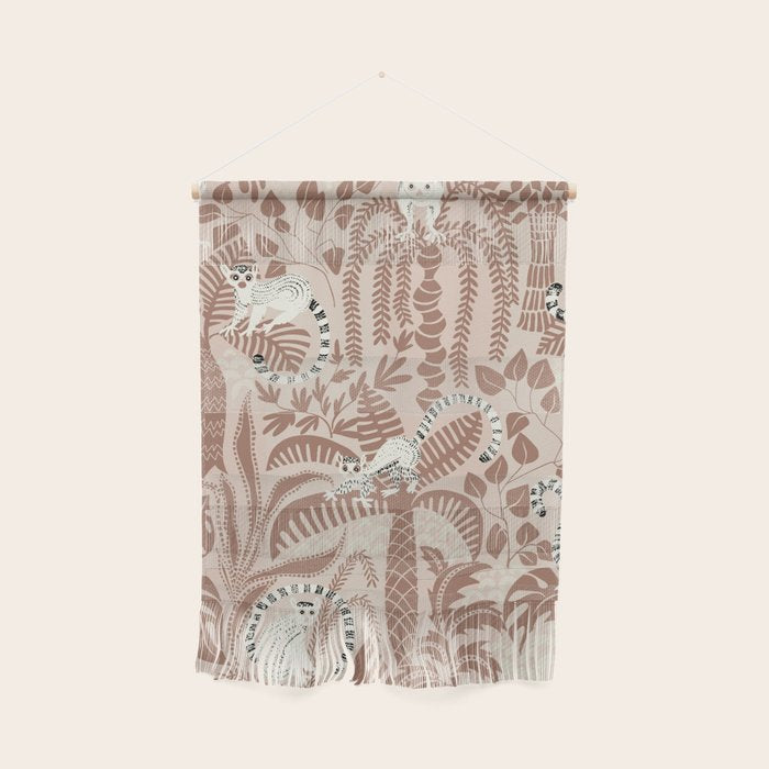 Jungle adventure Pantone color of the year 2025 Wall Hanging Gallery Image 1