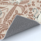 Jungle adventure Pantone color of the year 2025 Rug Gallery Image 4