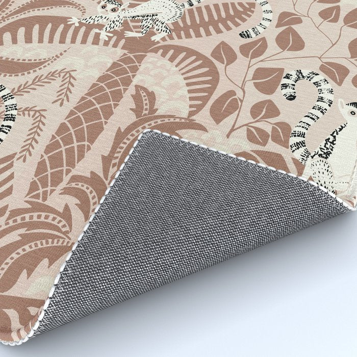 Jungle adventure Pantone color of the year 2025 Rug Gallery Image 4