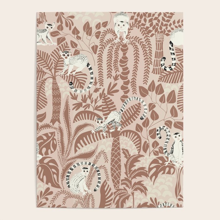 Jungle adventure Pantone color of the year 2025 Poster Gallery Image 1