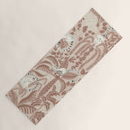 Jungle adventure Pantone color of the year 2025 Yoga Mat Gallery Image 1