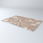 Jungle adventure Pantone color of the year 2025 Rug Gallery Image 3