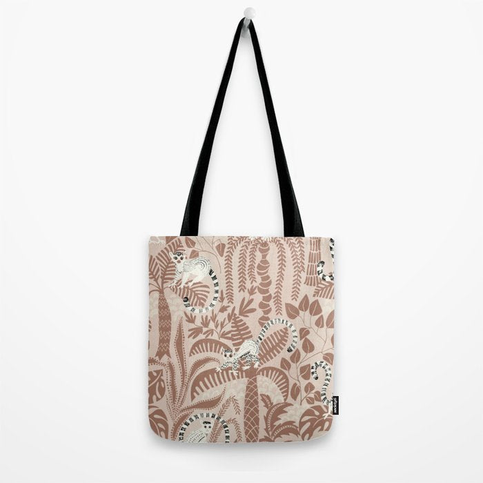 Jungle adventure Pantone color of the year 2025 Tote Bag Gallery Image 2