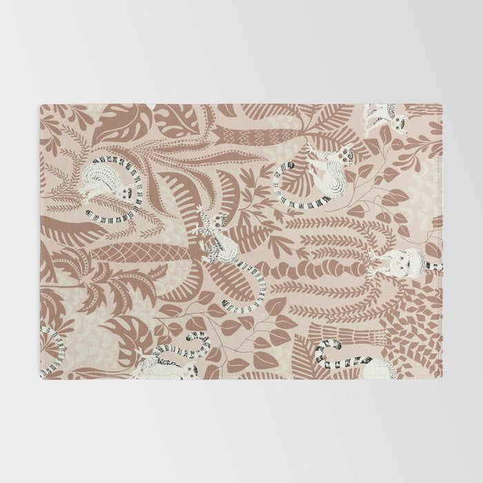 Jungle adventure Pantone color of the year 2025 Rug Gallery Image 2